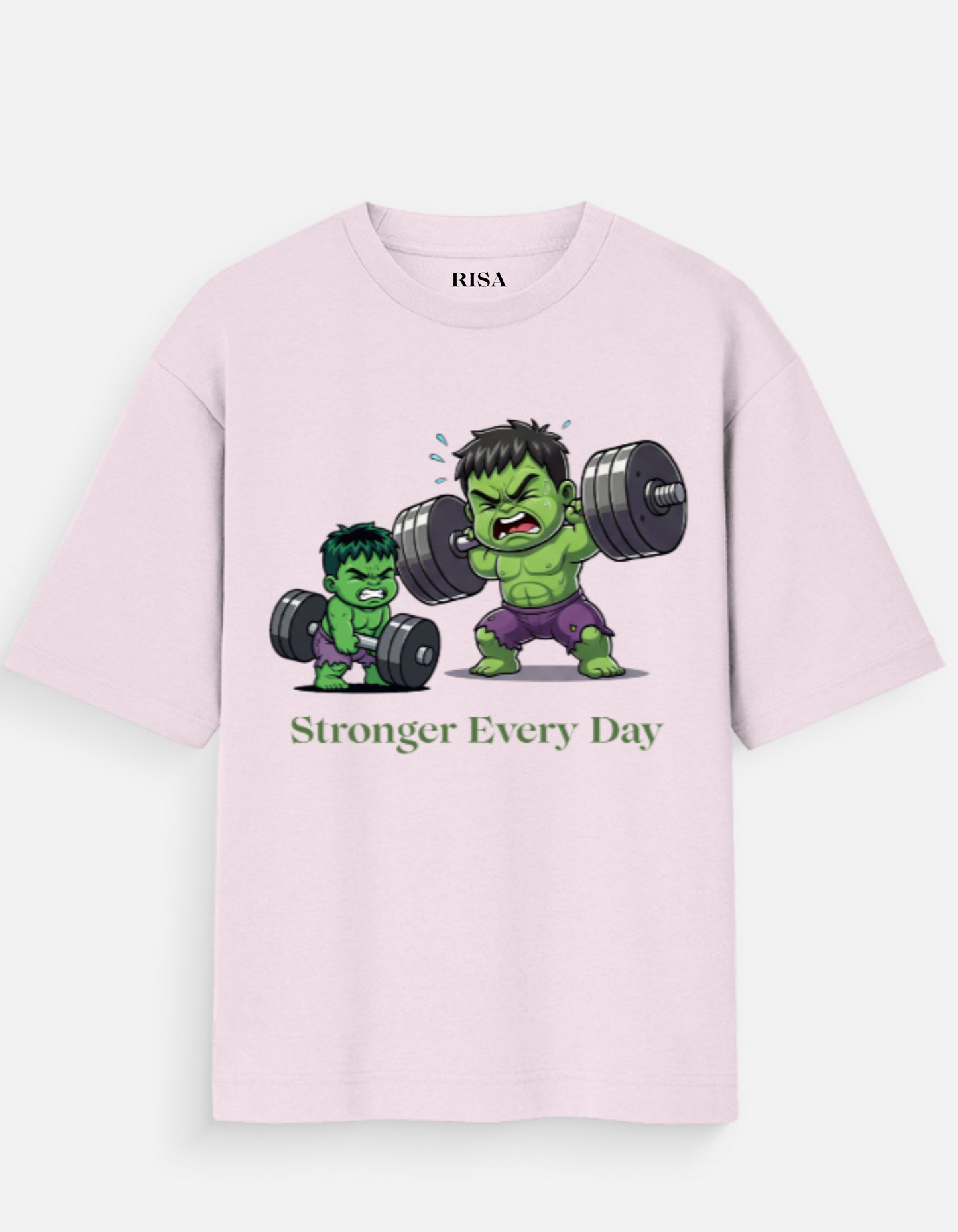 "Stronger Every Day" Transformation Gym Graphic T-Shirt | Unisex Motivational Apparel