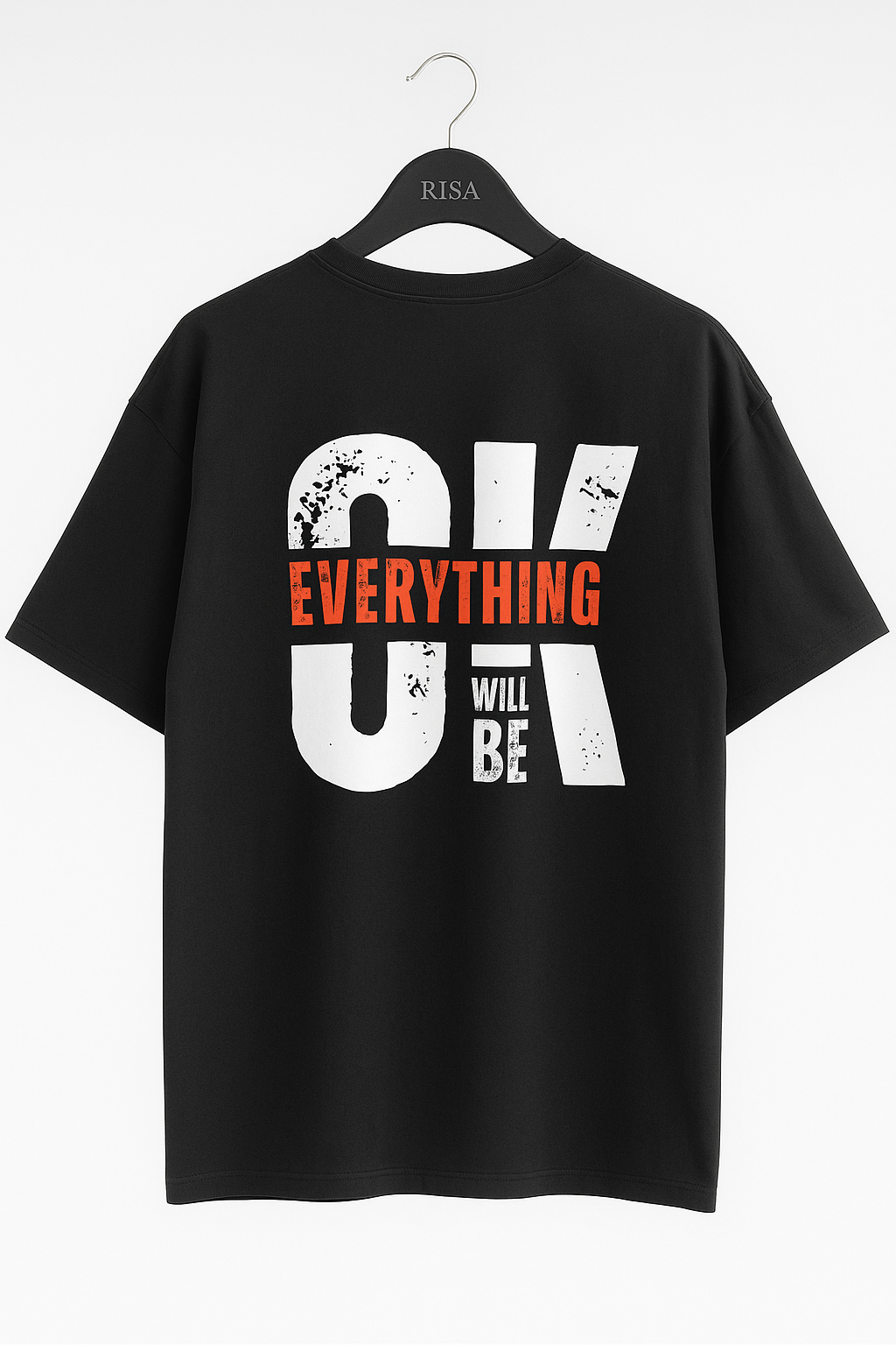 "Everything Will Be OK" Graphic Printed T-Shirt | Unisex Positive Message