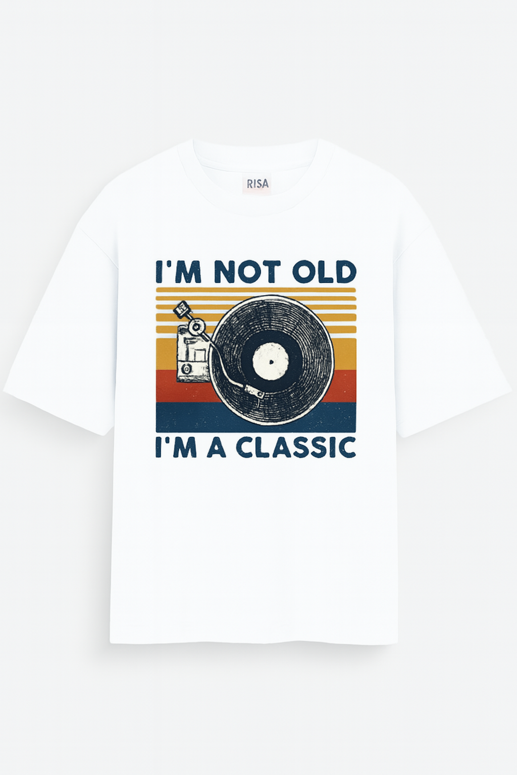 I'm Not Old, I'm A Classic Vinyl Record Graphic Unisex T-Shirt
