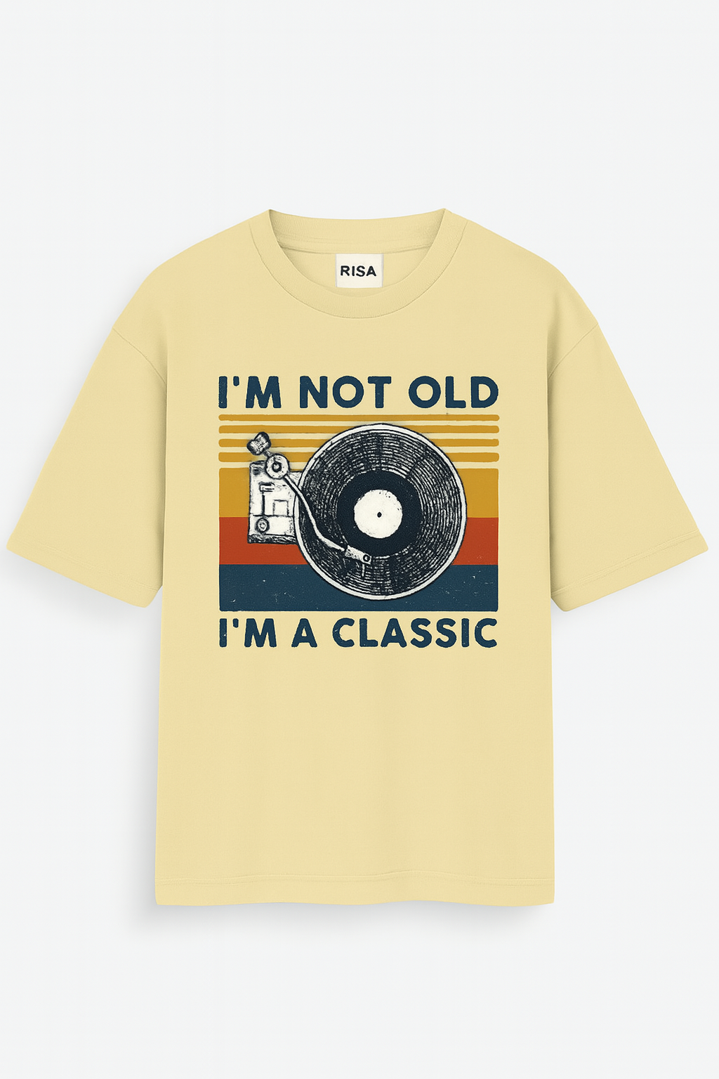 I'm Not Old, I'm A Classic Vinyl Record Graphic Unisex T-Shirt