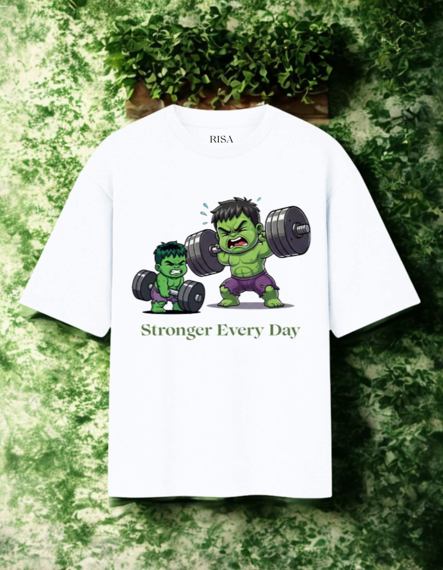"Stronger Every Day" Transformation Gym Graphic T-Shirt | Unisex Motivational Apparel