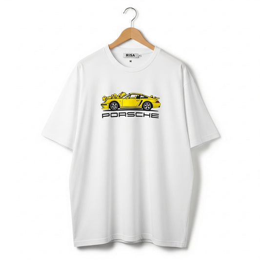 Porsche Printed Oversized T-shirt