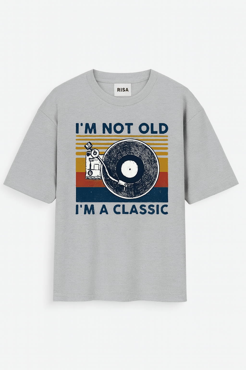 I'm Not Old, I'm A Classic Vinyl Record Graphic Unisex T-Shirt